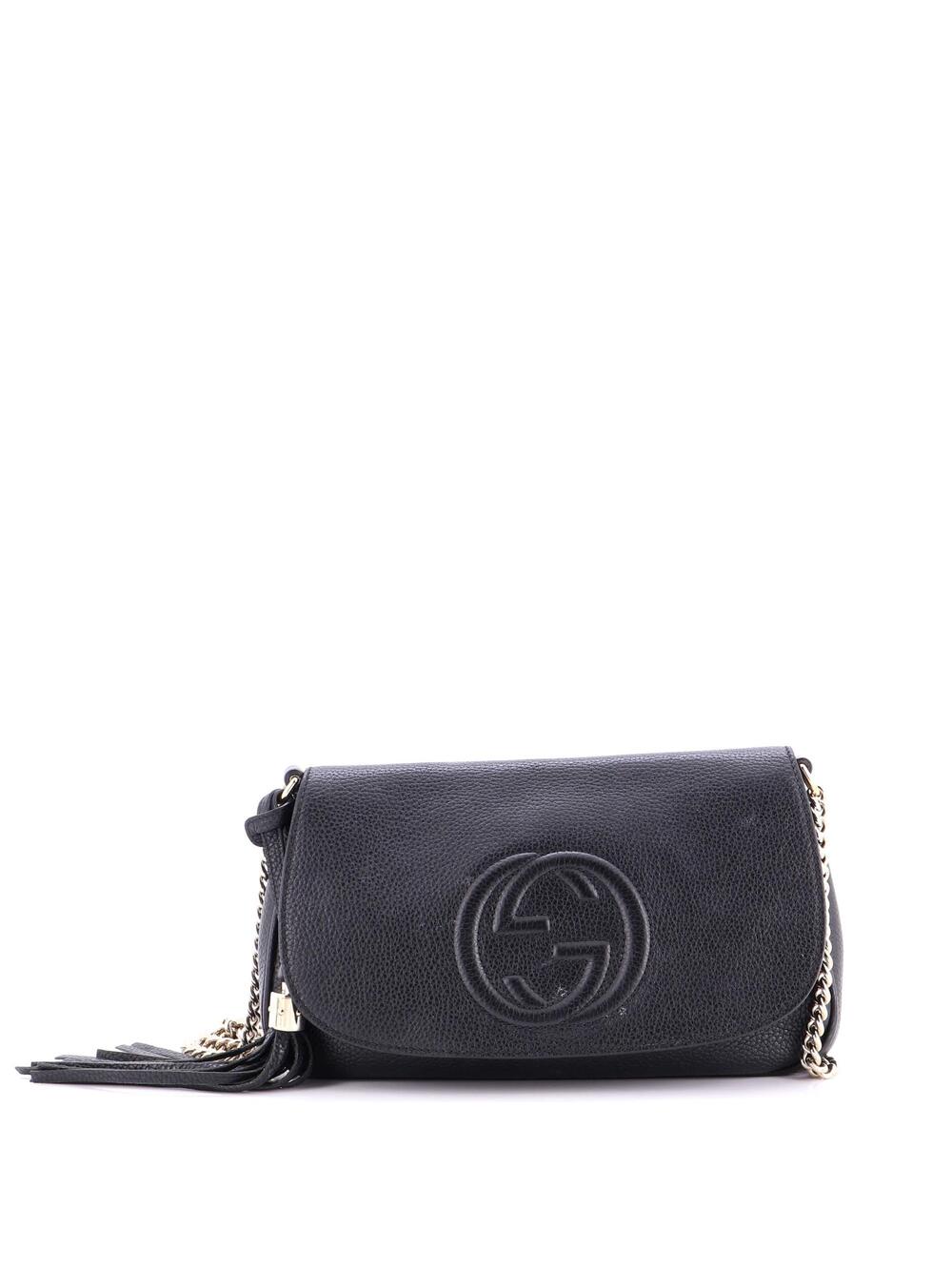 Gucci Soho Chain Crossbody Bag Leather #237167G11B